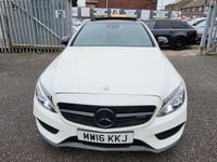 Used Mercedes C220 AMG Line Premium Plus 2016 White Coupe