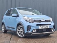 Used Kia Picanto X-Line 2019 Blue Hatchback