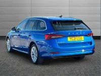 Używany Skoda Octavia SE L 113 KM (83 kW) 2021 Niebieski Kombi