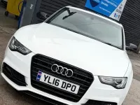 Used Audi A5 Black Edition 190 HP (139 kW) 2016 White Coupe