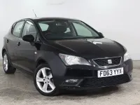 Used Seat Ibiza 85 HP (62 kW) 2014 Black Hatchback