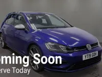 Used VW Golf VII R 300 HP (220 kW) 2019 Blue Hatchback