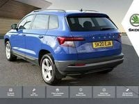 Used Skoda Karoq SE 115 HP (84 kW) 2020 Blue SUV