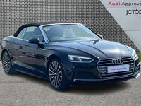 Used Audi A5 Cabriolet S-Line 190 HP (139 kW) 2019 Black Cabriolet