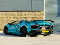 Used Lamborghini Aventador 2020 Blue Cabriolet