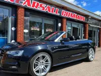 Used Audi A5 Cabriolet S-Line 245 HP (180 kW) 2013 Black Cabriolet
