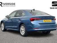 Used Skoda Octavia SE L First Edition 150 HP (110 kW) 2020 Blue Hatchback