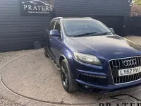 Used Audi Q7 S-line plus 245 HP (180 kW) 2013 Blue SUV