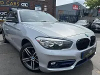 Used BMW 116 Sport Line 116 HP (85 kW) 2015 Silver Hatchback