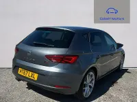 Begagnad Seat Leon FR 150 HK (110 kW) 2018 Grå Halvkombi