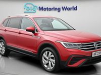 Używany VW Tiguan Allspace S 150 KM (110 kW) 2023 Czerwony SUV