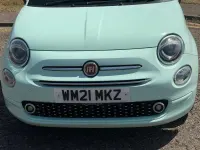 Used Fiat 500 Lounge 70 HP (51 kW) 2021 Green Hatchback