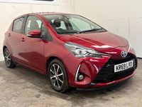 Used Toyota Yaris Hybrid 2019 Red Hatchback