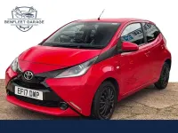 Used Toyota Aygo X-play 69 HP (50 kW) 2017 Red Hatchback