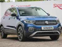 Used VW T-Cross SEL 110 HP (80 kW) 2022 Blue SUV