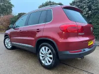 Second-hand VW Tiguan Match 2014 Roșu SUV
