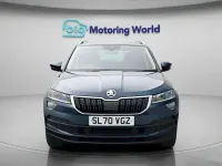 Used Skoda Karoq 150 HP (110 kW) 2021 Blue SUV