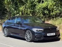 Used BMW 540 M Sport 2018 Black Sedan