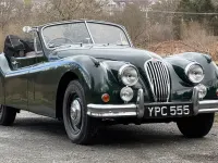 Used Jaguar XK 1955 Green Coupe