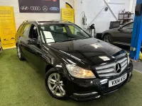 Used Mercedes C220 Executive 170 HP (125 kW) 2014 Black Estate