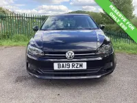 Used VW Polo SE 65 HP (47 kW) 2019 Black Hatchback