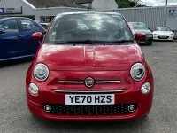Used Fiat 500 Lounge 2020 Red Hatchback