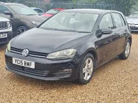 Used VW Golf VII 2015 Black Hatchback