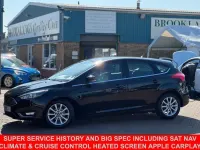 Used Ford Focus Titanium 120 HP (88 kW) 2017 Black Hatchback