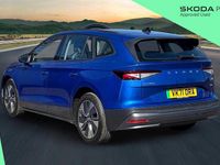 Used Skoda Enyaq iV Suite 97 kW (132 HP) 2021 Race blue metallic SUV