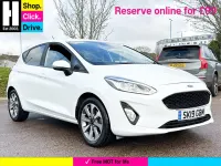 Begagnad Ford Fiesta Trend 85 HK (62 kW) 2019 Vit Halvkombi