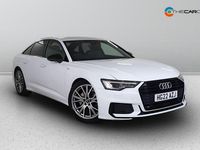 Used Audi A6 Black Edition 2022 White Sedan