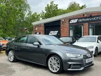 Used Audi A4 S-Line 218 HP (160 kW) 2016 Grey Sedan