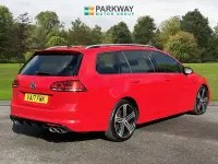 Used VW Golf VII R 2017 Red Estate