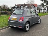 Used Fiat 500 Lounge 69 HP (50 kW) 2018 Grey Hatchback