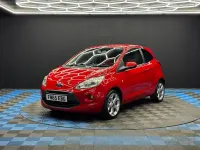 Usado Ford Ka Zetec 69 HP (50 kW) 2016 Vermelho Citadino