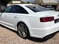 Used Audi A6 Black Edition 190 HP (139 kW) 2017 White Sedan