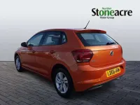 Used VW Polo SE 95 HP (69 kW) 2018 Orange Hatchback