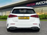 Used Mercedes A180 AMG line 2019 White Hatchback