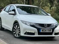 Used Honda Civic SE Plus 120 HP (88 kW) 2014 White Hatchback