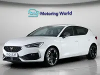 Used Cupra Leon 150 HP (110 kW) 2023 White Hatchback