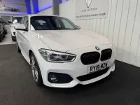 Used BMW 120 M Sport 187 HP (137 kW) 2019 White Hatchback