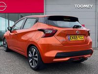 Used Nissan Micra Acenta 2019 Orange Hatchback
