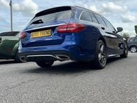 Used Mercedes C300 AMG Line Premium 258 HP (189 kW) 2019 Blue Estate