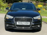 Used Audi A1 S-Line 105 HP (77 kW) 2012 Black Hatchback