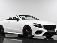 Used Mercedes E220 AMG line 2020 White Cabriolet