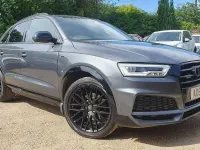 Used Audi Q3 Black Edition 180 HP (132 kW) 2018 Grey SUV