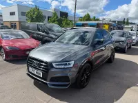 Used Audi Q3 Black Edition 150 HP (110 kW) 2017 Grey SUV