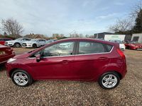 Used Ford Fiesta Zetec 2013 Red Hatchback