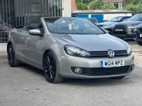 Used VW Golf Cabriolet GT 140 HP (102 kW) 2014 Silver Cabriolet