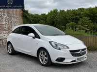 Used Vauxhall Corsa Excite 70 HP (51 kW) 2015 White Hatchback